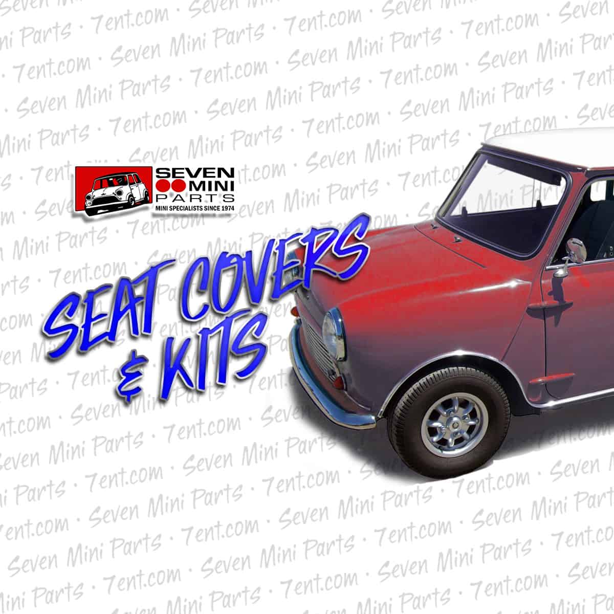 Seat Covers & Kits Classic Mini Seven Mini Parts