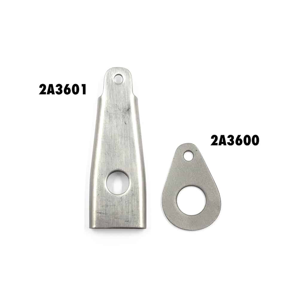 2A3601 anchor tab with 2A3600 spring tab