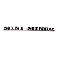Boot Badge, Mk1, ''Mini-Minor'' (ADA3730)
