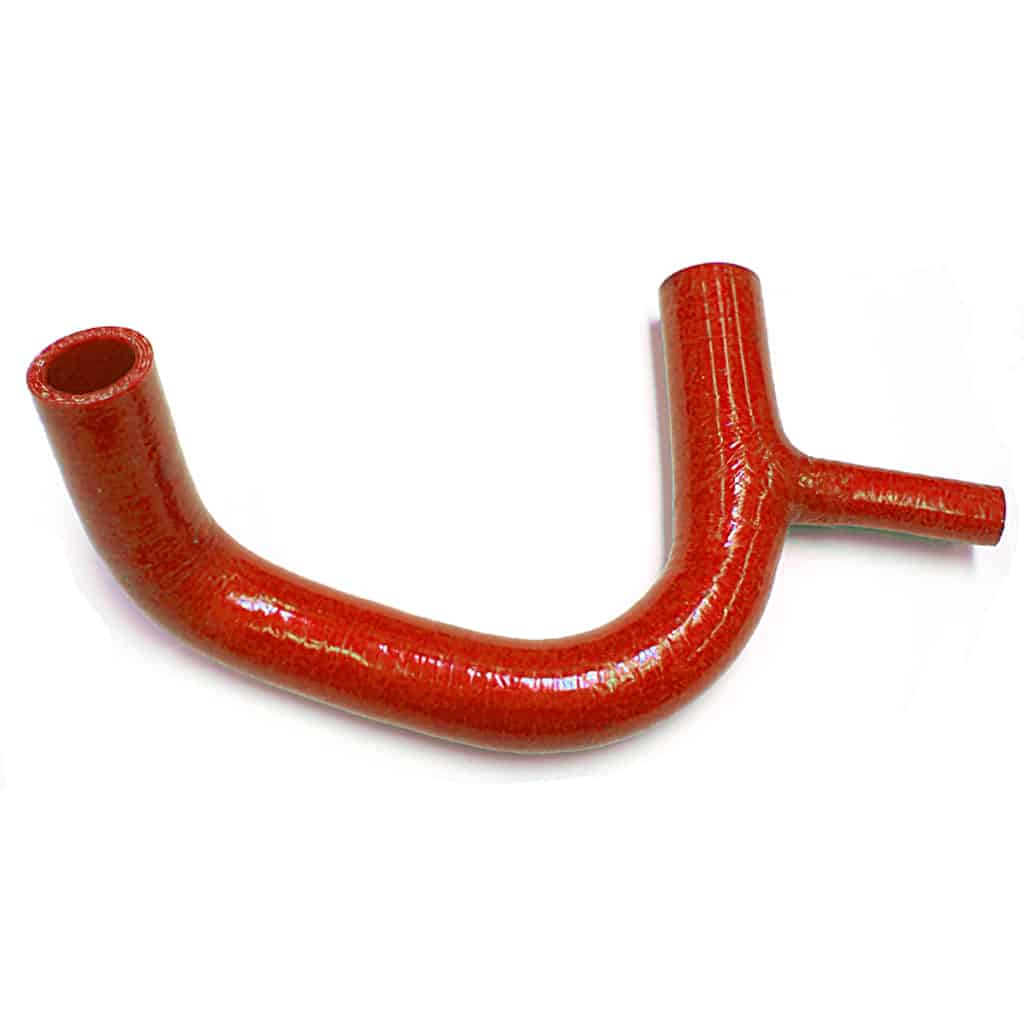 Radiator Hose, Lower, Red Silicone (C-GRH240RED)