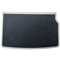  Boot Board, Carpeted, Single Tank, to 1980, Black (CK951A)