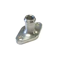 Heater Water Outlet, 1/2, Billet Aluminum (FOR108A)