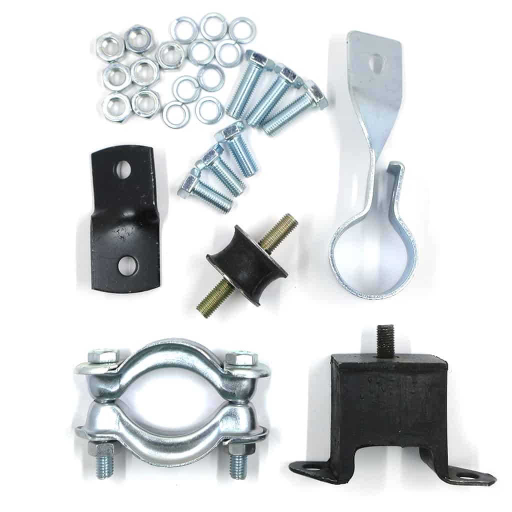 Exhaust Fitting Kit, Stock Cast-Iron Manifold (GEX9551)