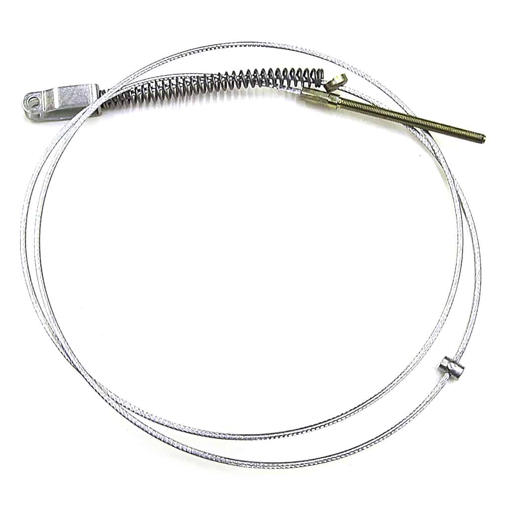 Handbrake Cable, Saloon, Dry, to 1976 (GVC1022)
