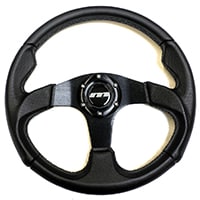 M353SPW TYPE 3 Steering Wheel 13.5" Wood Rim Mountney Traditional Polished
