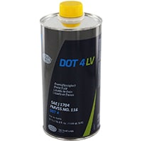 Brake Fluid, Pentosin DOT4 LV, 1 Liter (NMB1065)