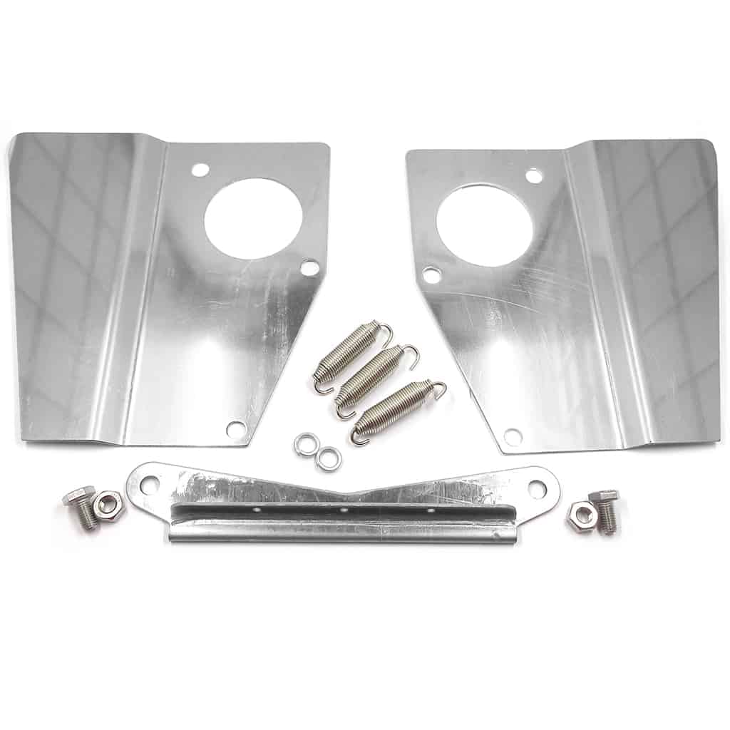 Heat Shield Kit, Twin HS4, Stainless (SIE0122SS)